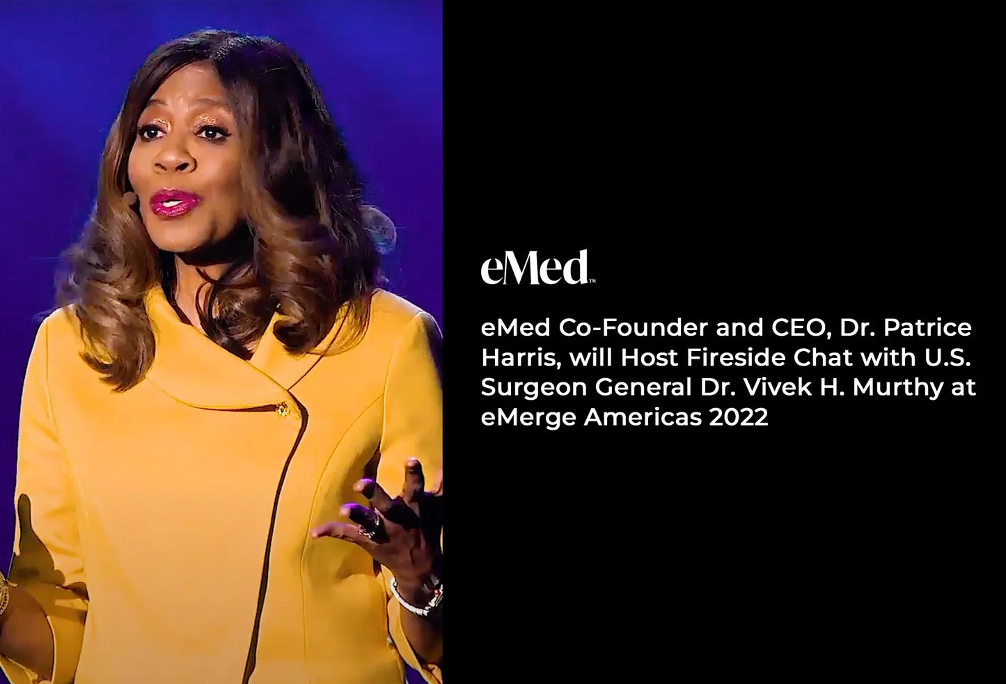 eMed CEO Dr. Patrice Harris