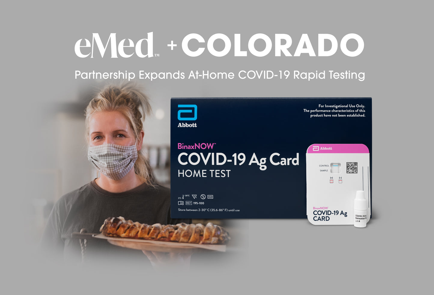 eMed and State of Colorado Partnership Expands Availability of Free At-Home COVID-19 Rapid Testing